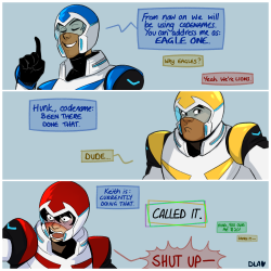 cindersart:   these names aren’t gonna stick lance :( + bonus shiro: 