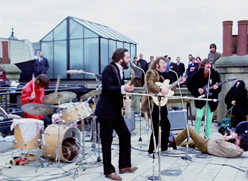 inthebeatleslife: TODAY IN HISTORY: The Beatles perform their last show as a band (January 30, 1969)