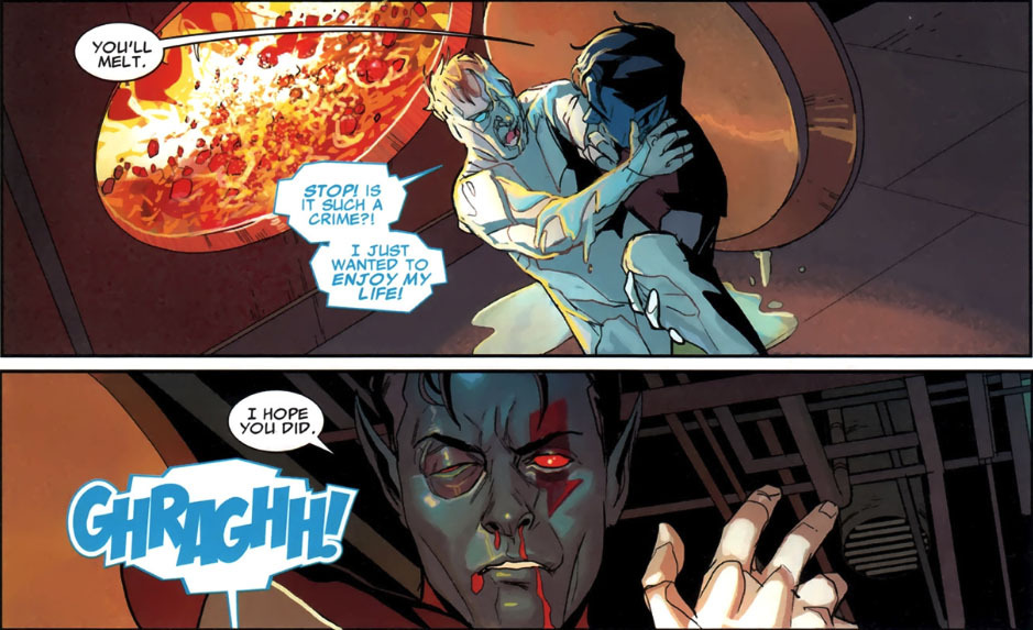 threesnnines:  Remember that time, when Aoa Nightcrawler put Aoa Iceman in the furnace.