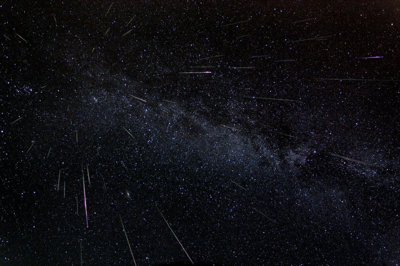 astrowhat:  APOD: 10 years of the Perseid meteor shower. 