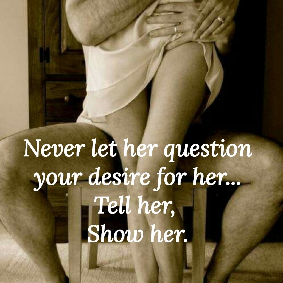Me and my desires...