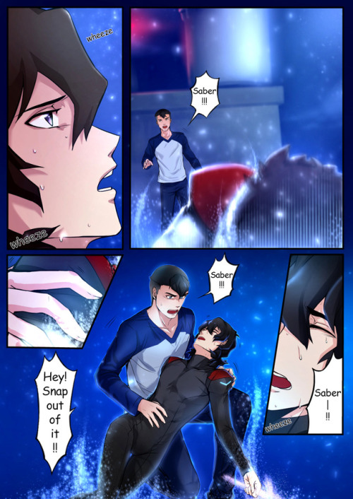 Voltron legendary defender X Fate stay night I draw some scene in Episode 12 ,This scene is about s