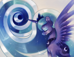 tiredpie:  Bronycon Print # Luna 