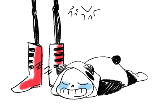 nalubwin:  sans&papyrus animal Pajamas sans:OMGGGGGG(breathing)