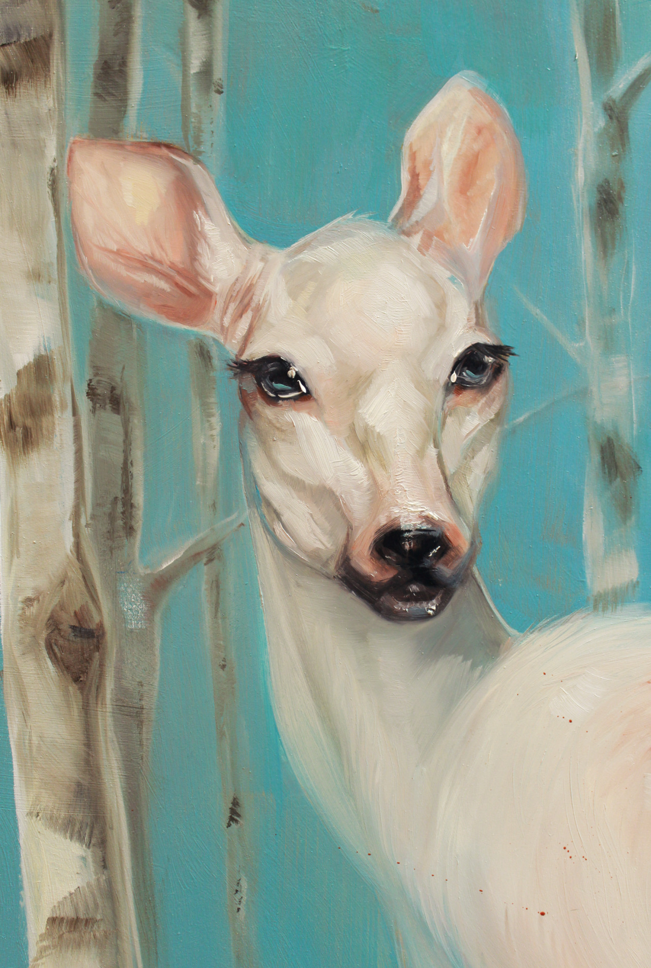 kayke-knadle:  &ldquo;Hollow&rdquo; 32” x 48” Oil on Masonite Panels