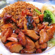 everybody-loves-to-eat:  requested photoset: bourbon chicken 