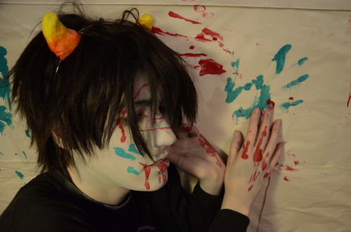 Karkat Vantas Cosplay, From The Webcomic Homestuck By Hussie.