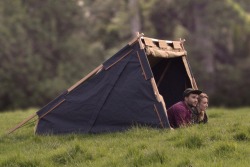graciareginaaie:  geargent:  The Quintessential Two-Person Tent It’s not something we’re proud of, but, come on, admit it, we’ve all left it until the last minute to buy a cheap tent for the upcoming music festival, knowing that we’re probably