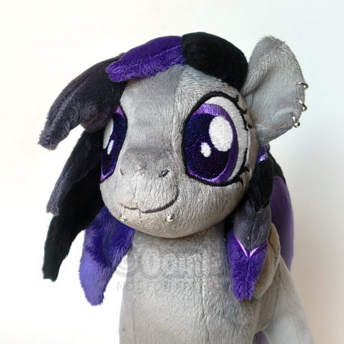  Meet Wicca, the pagan pegasus!This pony oc commission was handmade by me with super soft minky, cus