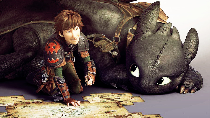atimelordswife:  Hiccup and Toothless: The Colors of Life