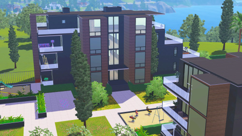 Apartment Complex For The Sims 3