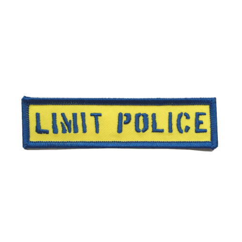 something needs to happen&hellip;spread the message with this limit police barrier patch