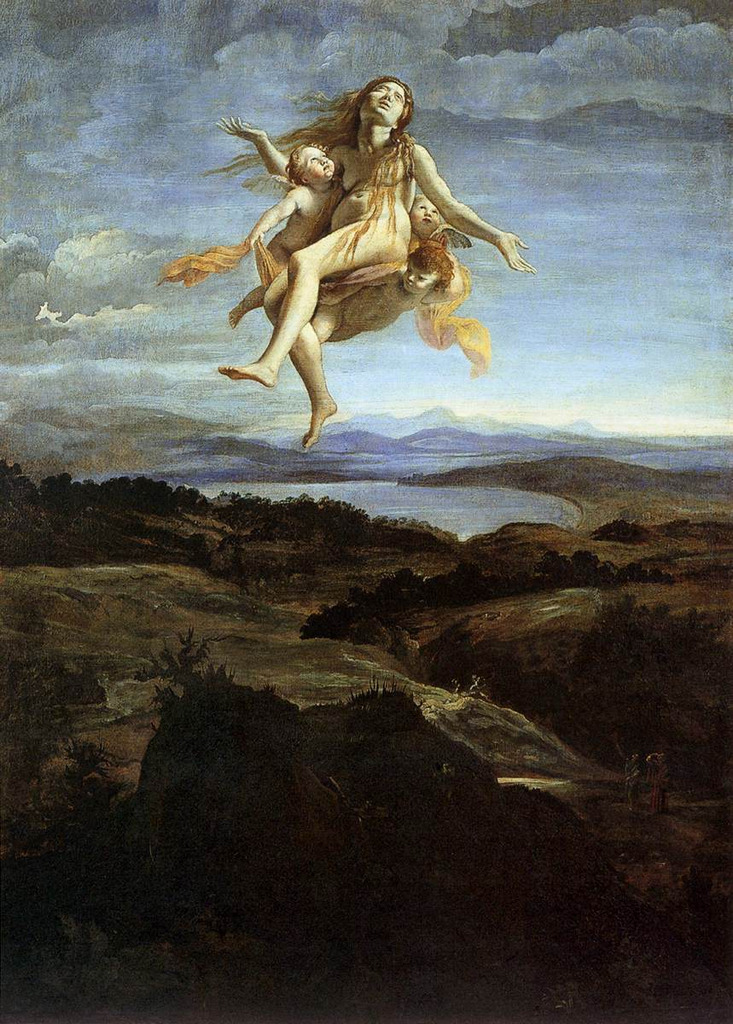 Giovanni Lanfranco (1582 - 1647), Maria Maddalena trasportata dagli angeli (Mary