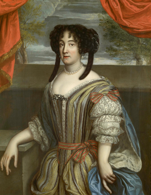 Portrait of Eléonore Desmier d’Olbreuse, Duchess of Brunswick-Lüneburg,c. 1680