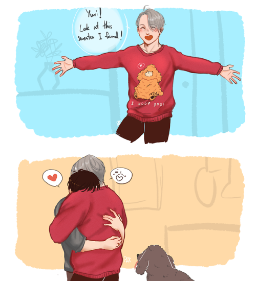 zepatvish:Doggo sweater!Design is from a sweater I bought from Japan.