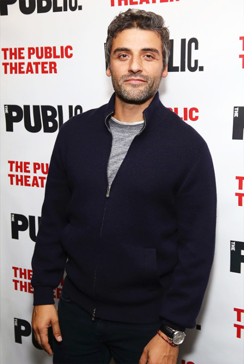 Oscar Isaac attends The Opening Night celebration for ‘Plenty’ at The Public Theater on 