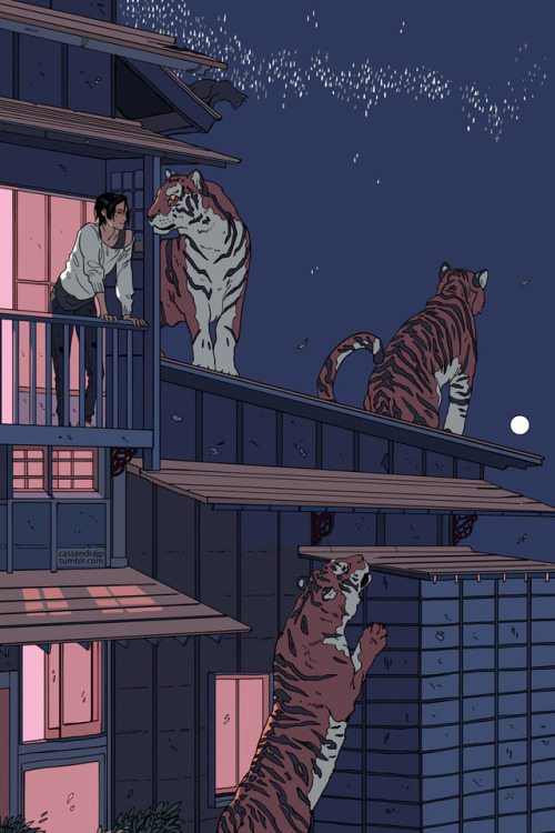 greenjudy: chimericalcynosure: By Cassandra Jean Beautiful style.