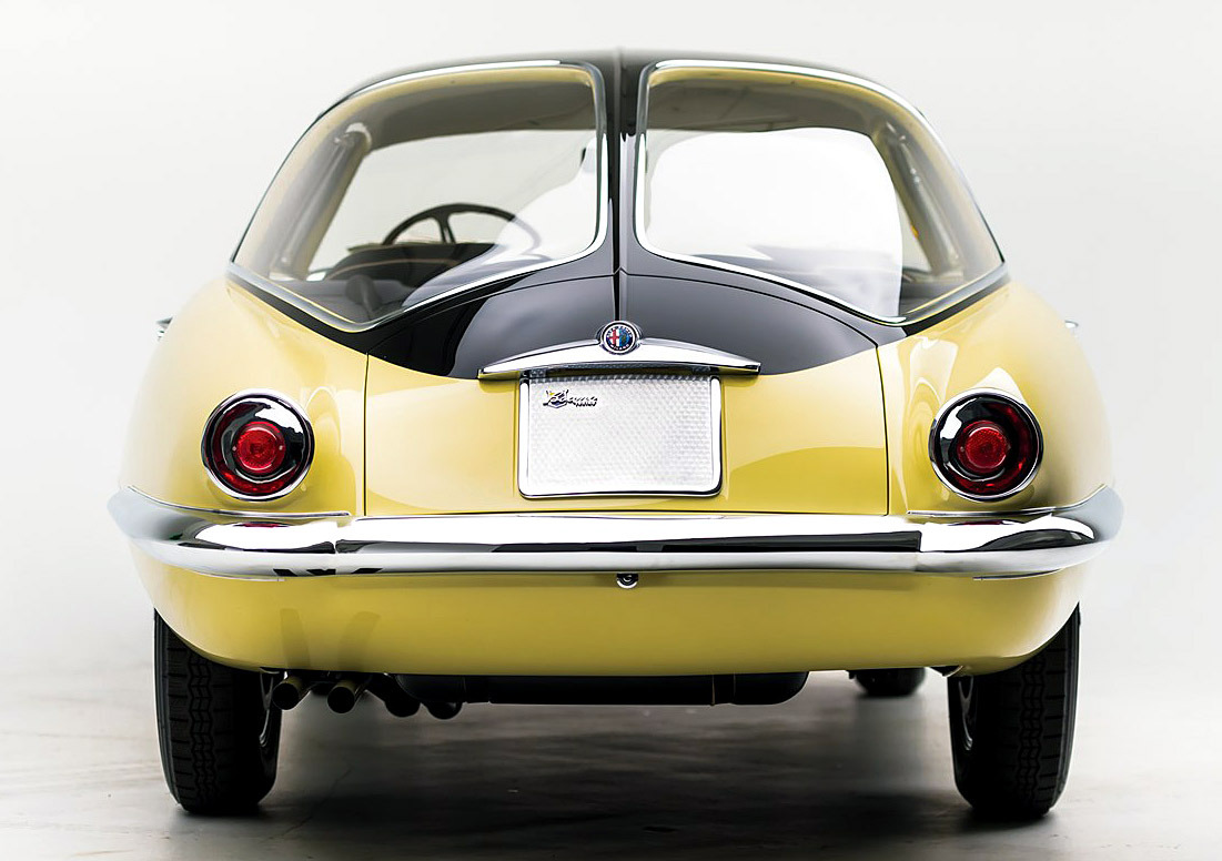 carsthatnevermadeitetc:  Alfa Romeo 1900C SS Speciale, 1955 by Boano. A one-off created