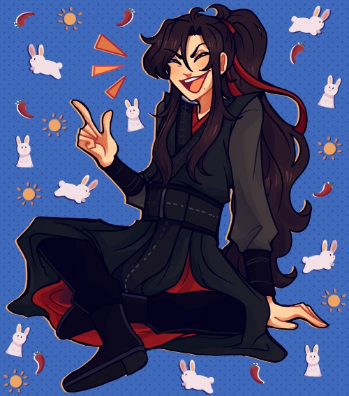 HAPPY BIRTHDAY WEI WUXIAN!!!!!!!!!!!!! i’ve been in an absolute fever state today churning out wwx b