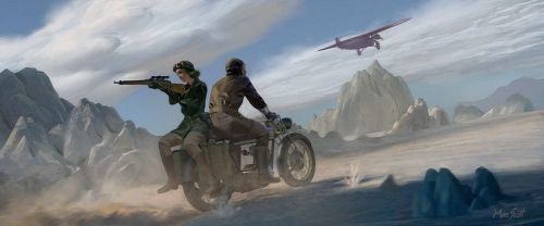 dieselfutures:1920′s Adventure by Marc Scott