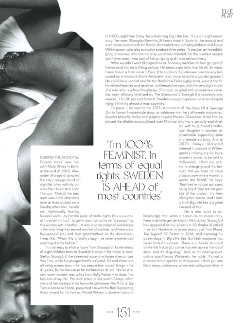 askarslibrary - New Interview - Alex is profiled in Elle UK’s...