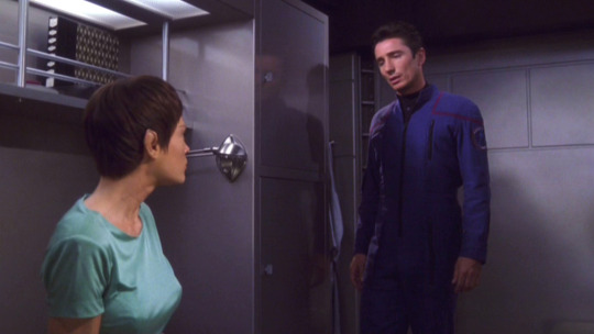 Reed in T'Pol's quarters