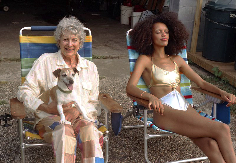 driflloon:dog day at the sea shore: kukua williams  for cr fashion book aug. 2019