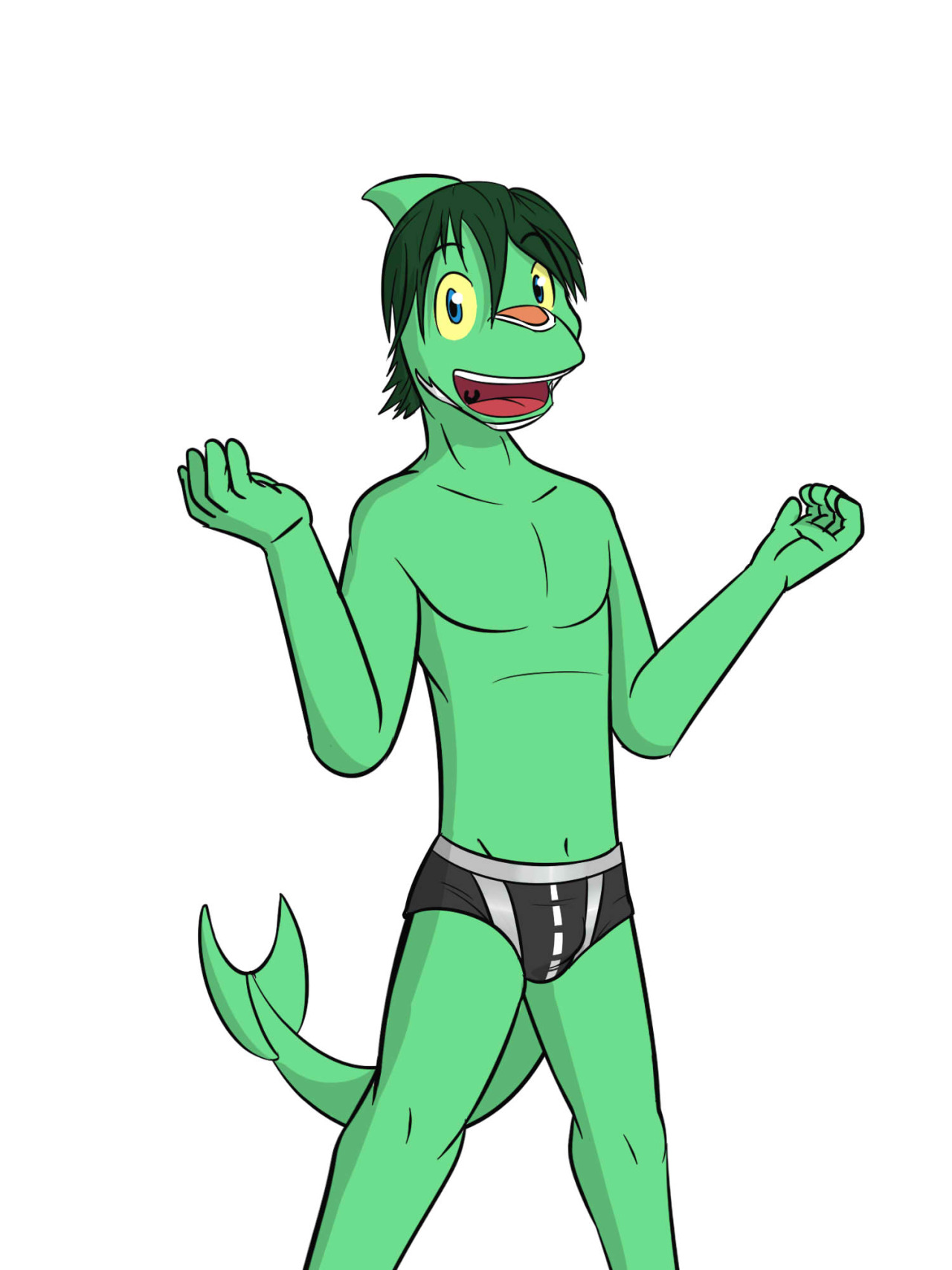 Anthro Go-onger Engines in undiesCause why not have a version like this, I enjoy