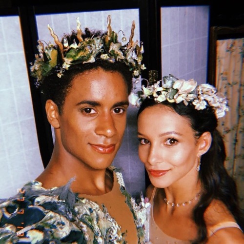 dancersofcolor: Marcelino Sambé and Francesca Hayward of The Royal BalletPost-performance sel