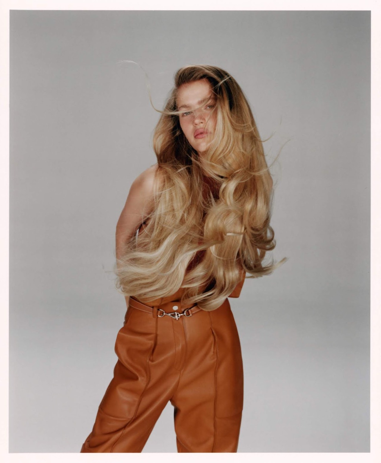 distantvoices:Avita Muze By Marcin Kempski For Vogue Poland April 2020. Hair By Michał
