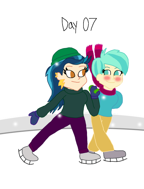 Another Facebook EqG Shipping I’m surprised was shown and thought of. Indigo Zap x Tennis Matc