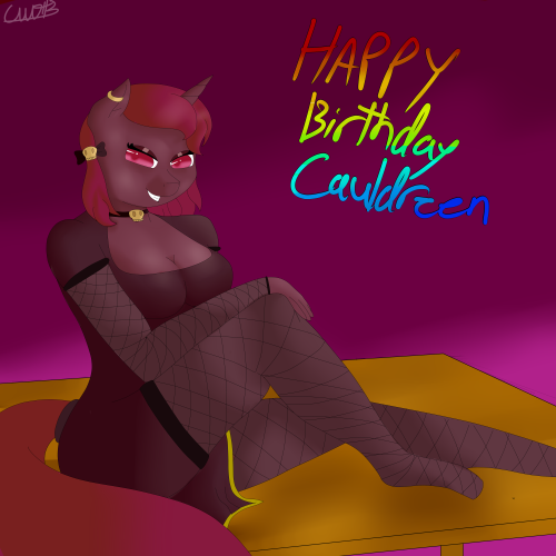 crazedwd:  So it was http://cauldroneer.tumblr.com/ Birthday yesterday and I’ve been drawing her something for it :3 Hope she likes it.Will post the NSFW versions in separate post  Late isn’t an issue. Thank you kindly :D