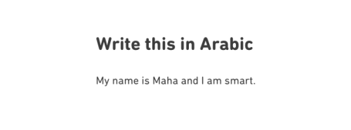 I’m so glad that Duolingo is keeping up such a noble tradition for Arabic learners