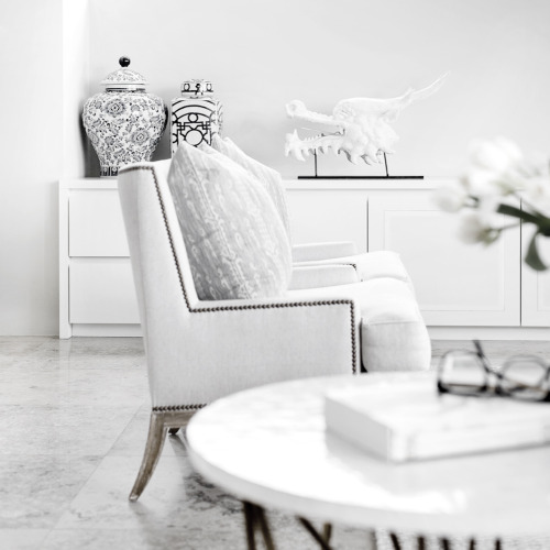 meandmybentley: Elegantly understated. Adore these Oly Layla Chairs from @cocorepublic. #meandmybent