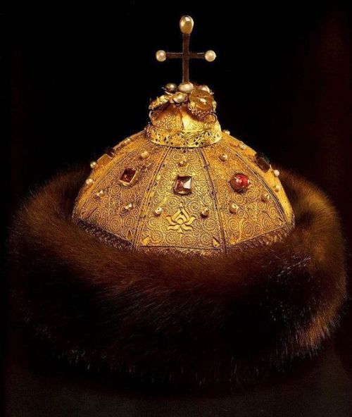 royals-and-quotes:REGALIA OF THE RUSSIAN MONARCHS - TSAR ALEKSEY MIKHAILOVICH (Son of Tsar Mikhail Feodorovich, crowned 