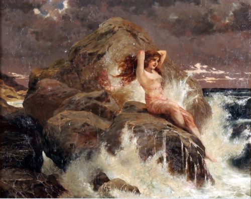 silenceforthesoul:Adolf Hiremy Hirschl - Ondine