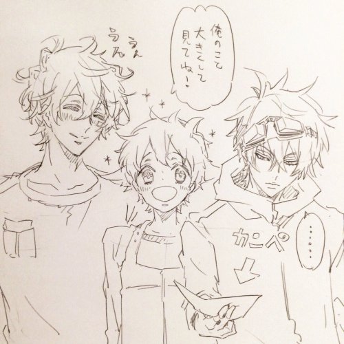 minacchin: Touya Mikanagi’s Karneval scribbles. : )