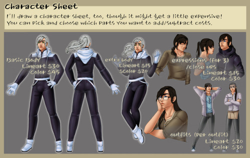 rainbowsbutterfliesncannibalism: Hi! My name is Ve and I’m opening up two types of commissions