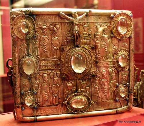 irisharchaeology:  This ornate book shrine comes from Clonmany, Co. Donegal. It is associated with S
