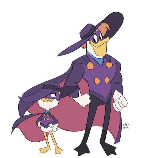 kawaii-mango:kibblesfitz:dewey and LP would defs dress as darkwing duck for halloween and i can’t be