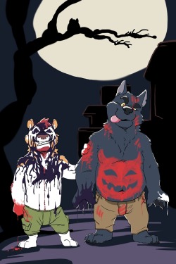 leozeke:  Halloween 2018 with the big bad wolf