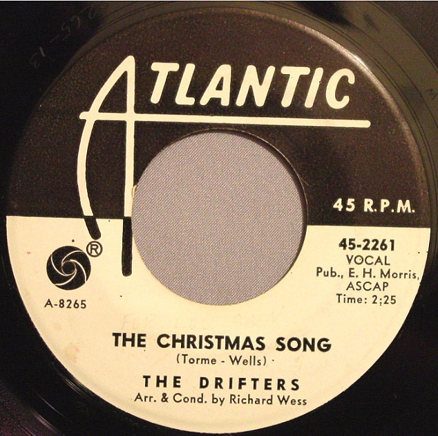 classicwaxxx:  The Drifters “The Christmas Song” / “I Remember Christmas”