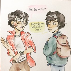 manglecupcake10:  hetteh-spegetteh:  “It gets Stranger”; a crossover!  This is art💖💖