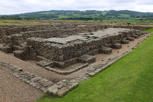 Corbridge Roman Town, near Hadrian’s Wall, NorthumbriaThe Roman settlement of Corbridge is con