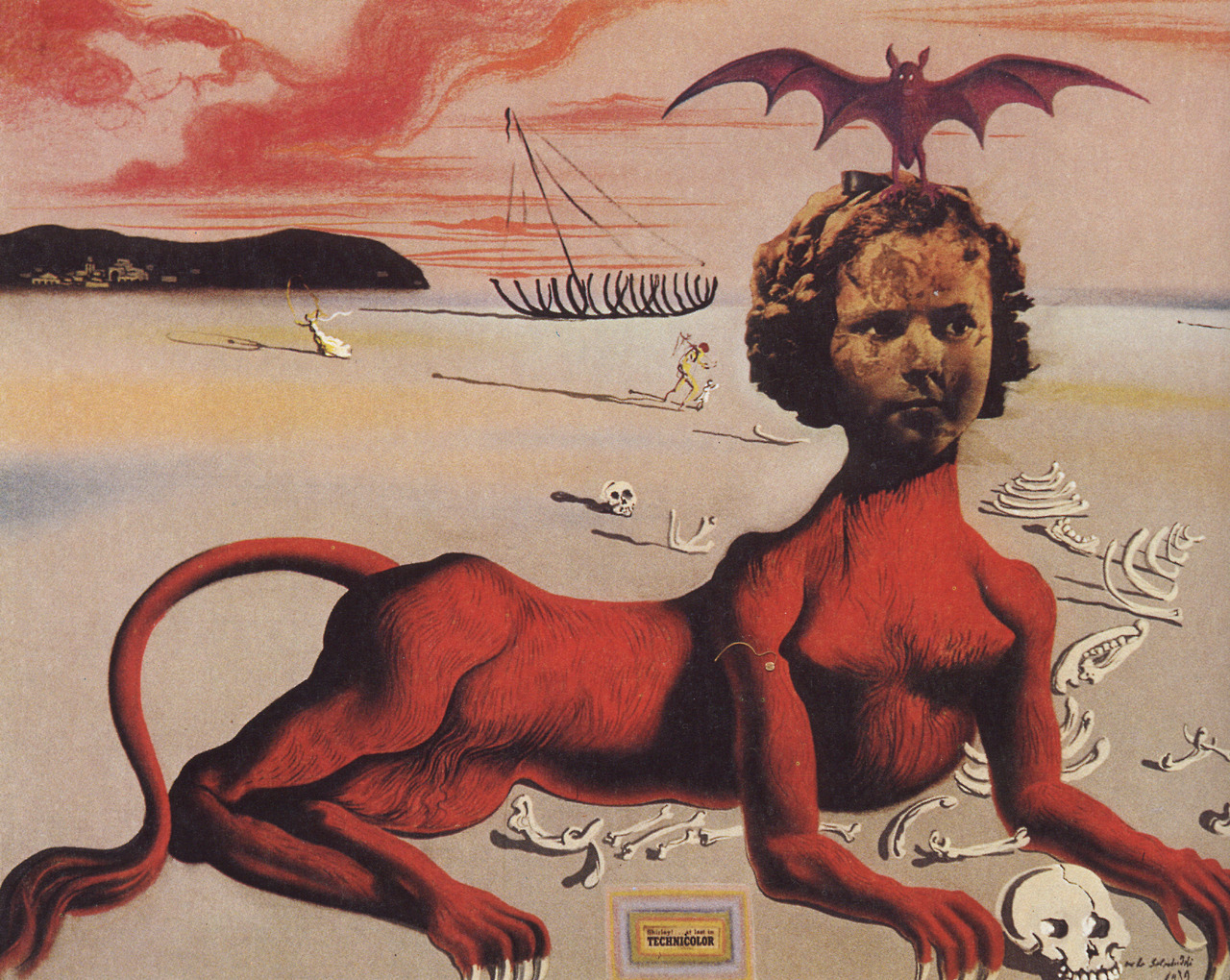 surrealismart: Shirley Temple 1939  Salvador Dali 