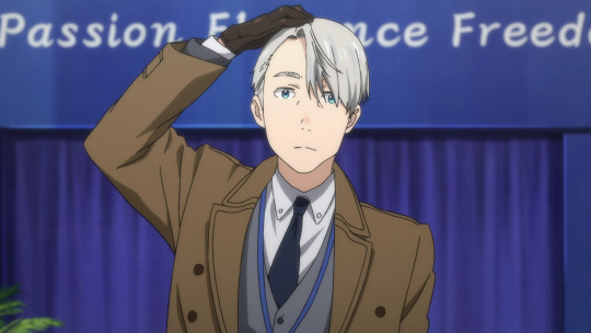 thranduilings:  i think one really cute detail is that Viktor used to wear gloves at basically  every  competition but once Yuuri gave him the ring he stopped Viktor Nikiforov is good and pure and so in love with Yuuri he’s so sweet my teeth are breaking
