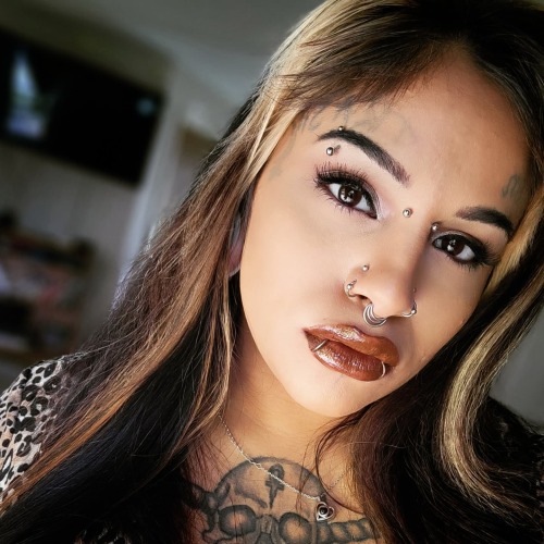 allthepiercingsandbodymods: Piercings and tattoos feature: Follow kali_kali_kaliva on Instagram! ❤️h