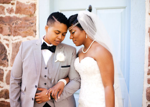 wlweddings: Latasha &amp; Adrea by Amy Gray Photography, seen on H&amp;H Weddings