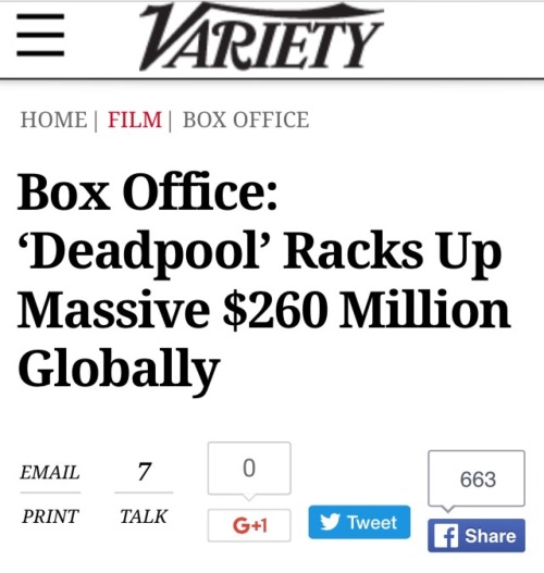 the-whisper-men:  How much do you think Fox hate themselves for not making Deadpool back in 2010 and