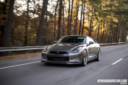 exost1:  automotivated:  GTR in the trees by ZacCarter on Flickr.